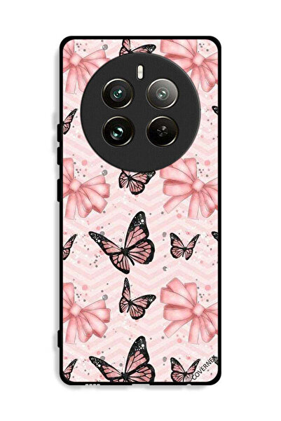 Covernex غطاء حماية لهاتف Realme 12 Pro Plus 5G بخلفية فراشات