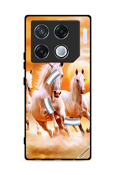 Covernex غطاء حماية لهاتف Infinix GT 20 Pro 5G بطبعة خيول تركض