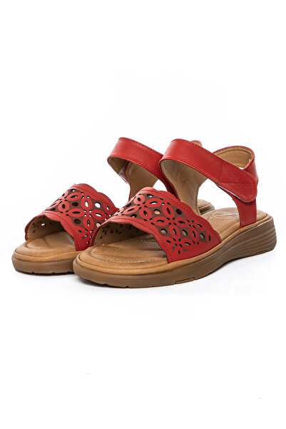 FORMAZIONE Women's Low-Sole Sandals 33177 Red |