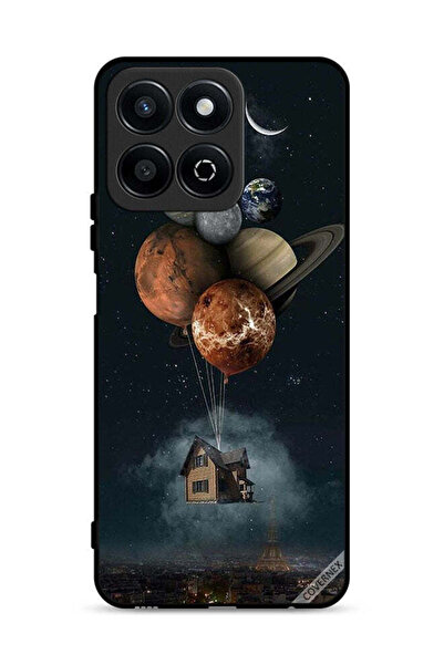 Covernex غطاء حماية لهاتف Honor Play 60 Plus 5G بتصميم Balloon Planets Takes ...