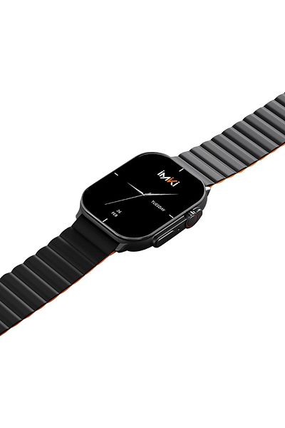 İmiki SF1 Smart Watch with Magnetic Strap, 2.01 Inch AMOLED Display, Bluetooth Connectivity, 15 Days