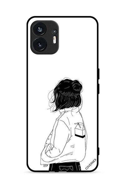 Covernex Nothing Phone (2) 5G Protective Case Cover Girl Think Very Deep