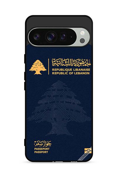 Covernex غطاء حماية لجهاز جوجل بيكسل 9 برو XL - جواز سفر لبناني