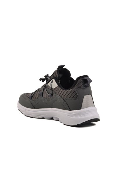 Hermones Men's Elastic Rubber Lace-Up Sneakers