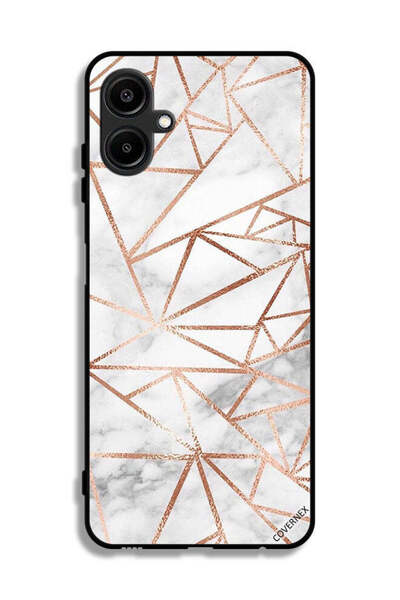 Covernex غطاء حماية لهاتف Samsung Galaxy A06 4G بنمط رخامي وورق جدران