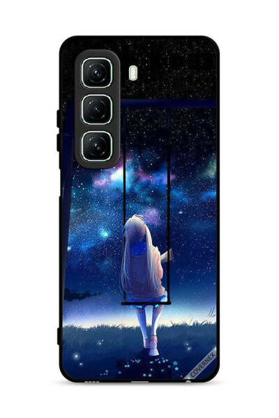 Covernex غطاء حماية لهاتف Infinix Hot 50 5G - فتاة حزينة