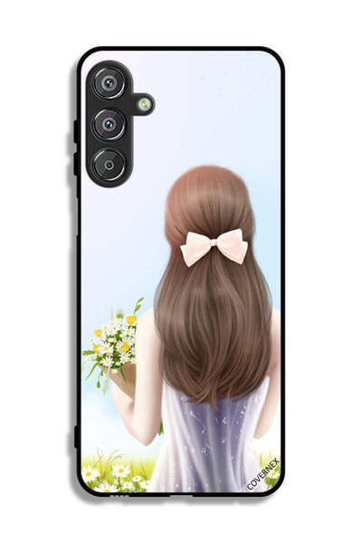 Covernex غطاء حماية لهاتف سامسونج جالاكسي F16 5G، فتاة جميلة