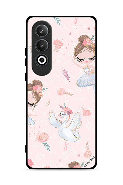 Covernex غطاء حماية لهاتف OnePlus Nord CE4 5G بنقشة فتاة وزهور