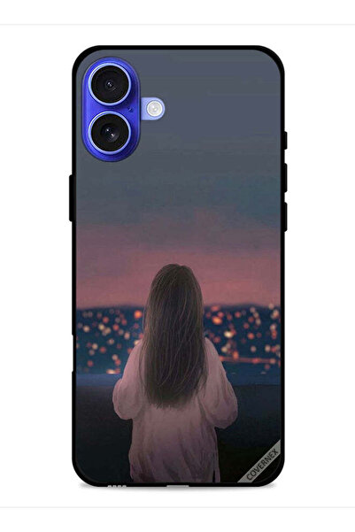 Covernex غطاء حماية لجهاز Apple iPhone 16 Plus بتصميم فتاة واقفة