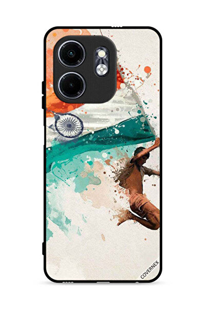 Covernex غطاء حماية لهاتف Infinix Smart 9 4G يحمل علم الهند أثناء الطيران