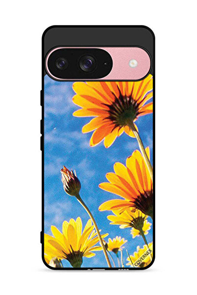 Covernex غطاء حماية لجهاز Google Pixel 9 بنقشة عباد الشمس
