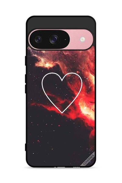 Covernex غطاء حماية لجهاز Google Pixel 9 بتصميم قلب في الفضاء