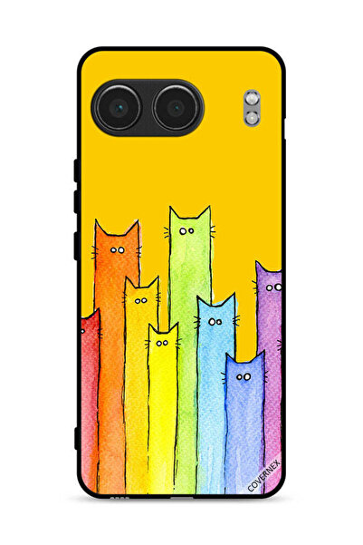 Covernex غطاء حماية لهاتف OnePlus Nord 4 5G بتصميم دمية قطة