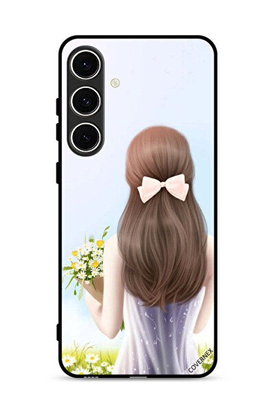 Covernex غطاء حماية لهاتف سامسونج جالكسي S24 FE 5G، فتاة جميلة
