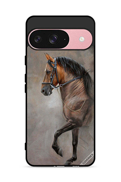 Covernex غطاء حماية لجهاز جوجل بيكسل 9 بتصميم صورة حصان عتيقة