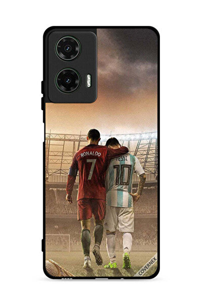 Covernex غطاء حماية لهاتف موتورولا موتو جي 35 5G ميسي وكريستيانو رونالدو