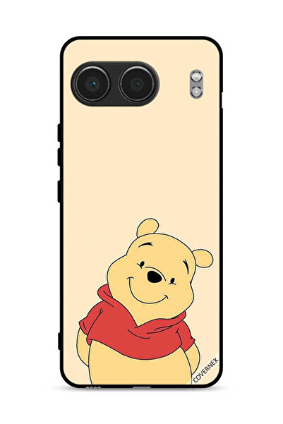 Covernex غطاء حماية لهاتف OnePlus Nord 4 5G بتصميم الدب في وضع السعادة