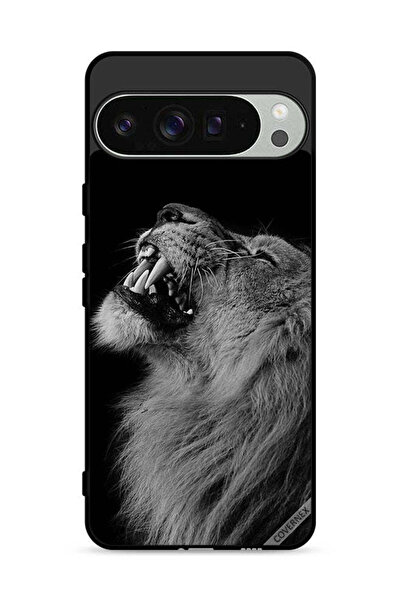 Covernex غطاء حماية لجهاز Google Pixel 9 Pro XL بتصميم الأسد المبهج