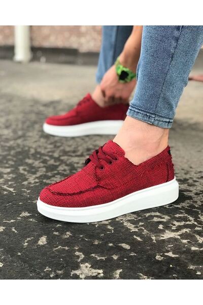 Blax Pantofi casual pentru bărbați Wagoon WG503 Claret Red