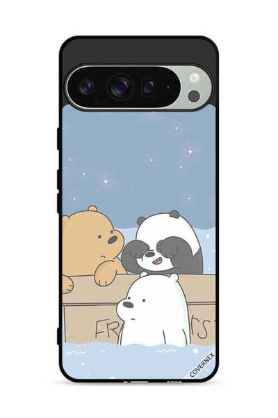 Covernex غطاء حماية لهاتف Google Pixel 9 Pro بتصميم أصدقاء الدب