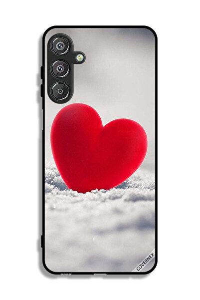 Covernex غطاء حماية لهاتف سامسونج جالاكسي M16 5G بتصميم قلب أحمر جميل