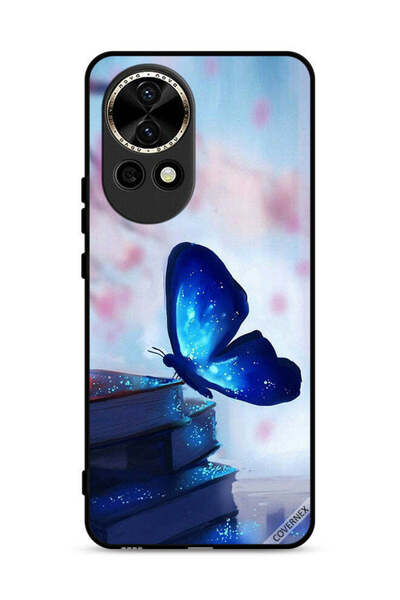 Covernex Huawei nova 12 5G Protective Case Cover Butterfly Sitting On Books