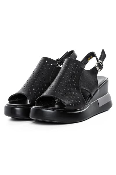 advancer Sandale Dama cu Platforma 8130 Negru |