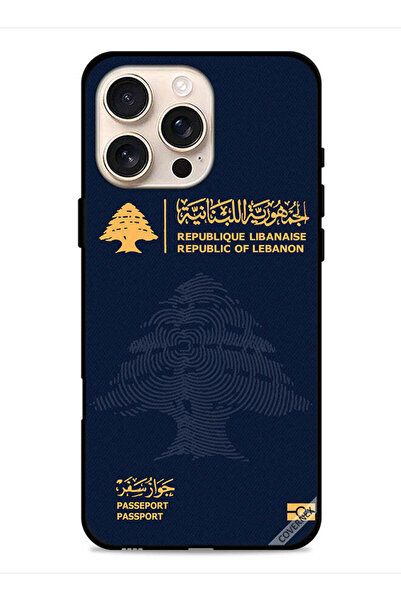 Covernex غطاء حماية لجهاز أبل آيفون 16 برو ماكس - جواز سفر لبناني