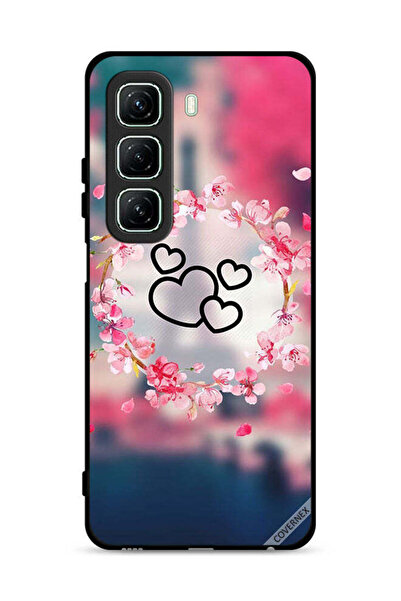 Covernex غطاء حماية لهاتف Infinix Hot 50 5G بنقشة قلوب فنية