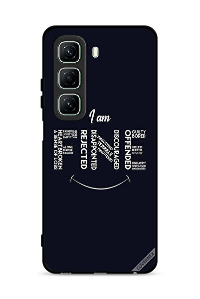 Covernex غطاء حماية لهاتف Infinix Hot 50 5G بطبعة "أنا بخير"