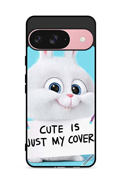 Covernex غطاء حماية لجهاز Google Pixel 9، أرنب لطيف هو مجرد غطاء خاص بي