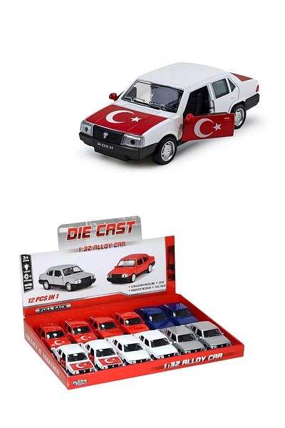 BYCEGU 06662 Pull and Drop Toy Car Is 15 cm One Piece