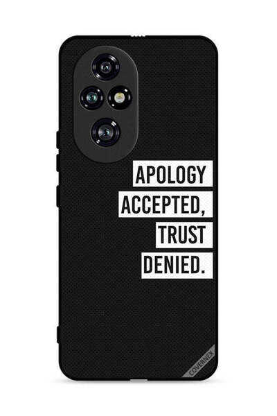 Covernex غطاء حماية لهاتف Honor 200 Pro 5G اعتذار مقبول ثقة مرفوضة