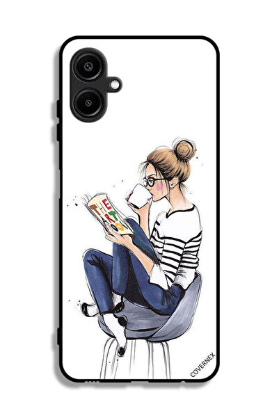 Covernex غطاء حماية لهاتف Samsung Galaxy F06 5G مع كتاب قراءة الفن