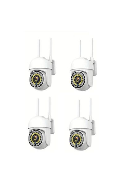 Jortan Set 4 Camera De Supraveghere Jortan, JT-8161QJ, Full Color, Smart & Wifi