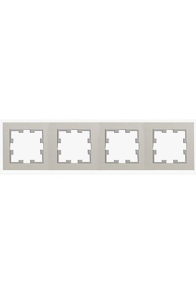 PANASONIC 4-Module Horizontal Frame Karre Plus 55 FS Bronze