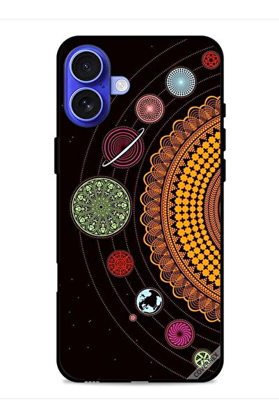 Covernex غطاء حماية لجهاز آيفون 16 من آبل بتصميم ماندالا للنظام الشمسي