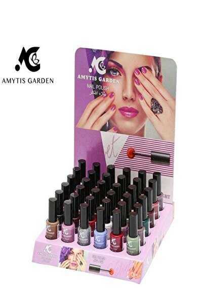 AMYTIS GARDEN مجموعة طلاء أظافر أميثيست جاردن، 36 لونًا