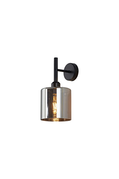 Braytron LAMPA DE PERETE S007W-3H-1xE27-ARGINTIU STICLA