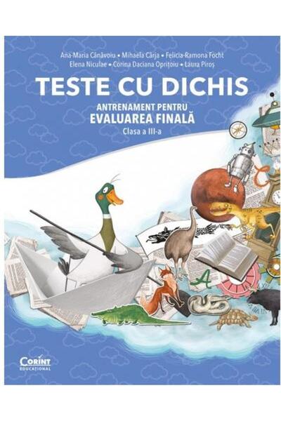 Editura Corint Teste cu dichis. Antrenament pentru Evaluarea Fina