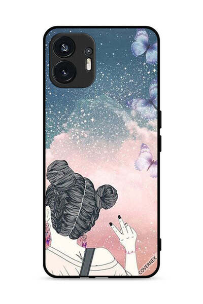 Covernex غطاء حماية لهاتف Nothing Phone (2) 5G بتصميم علامة النصر