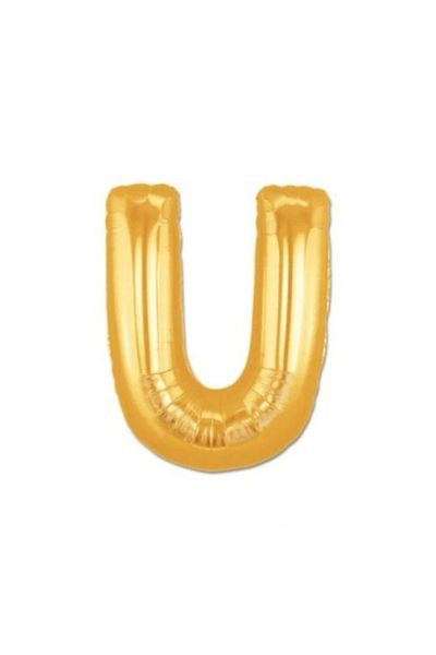 Beruflic Gold Yellow Foil Letter Balloon 1 Meter