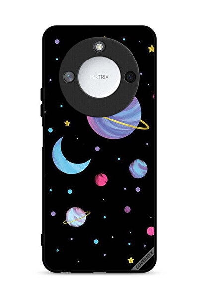 Covernex غطاء حماية لهاتف Honor X60 5G برسومات الكواكب