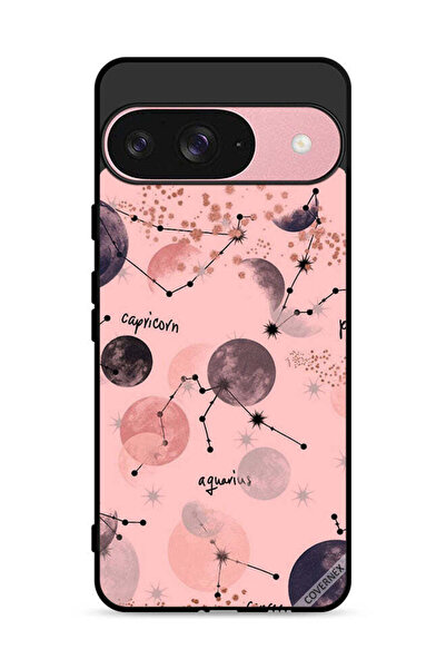 Covernex غطاء حماية لجهاز Google Pixel 9 برسومات الباستيل لعلامات الأبراج