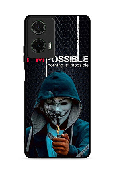 Covernex غطاء حماية لهاتف موتورولا موتو جي 35 5 جي - خلفية "أنا ممكن، لا شيء ...