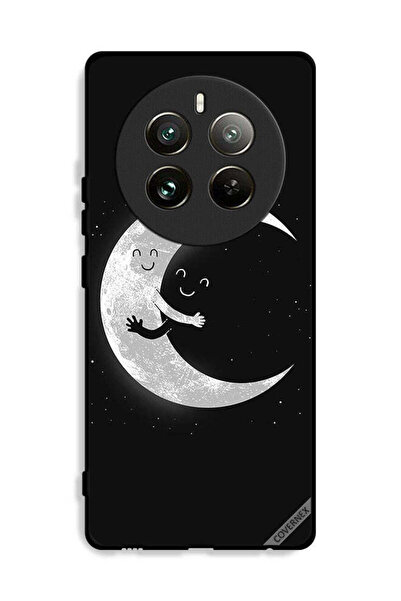 Covernex غطاء حماية لجهاز Realme 12 Pro Plus 5G بتصميم عناق القمر والسماء الم...