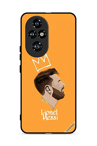 Covernex غطاء حماية لهاتف Honor 200 Pro 5G بطبعة ليو ميسي الملك