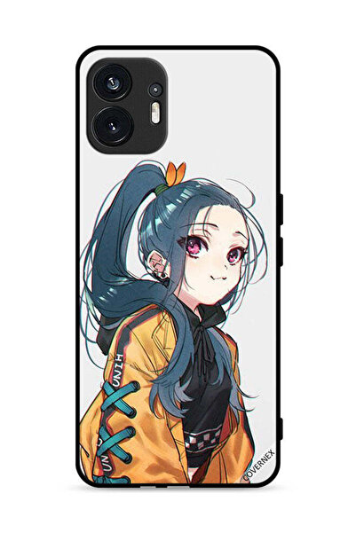 Covernex غطاء حماية لهاتف Nothing Phone (2) 5G بطبعة فتاة لطيفة تشعر بالبرد