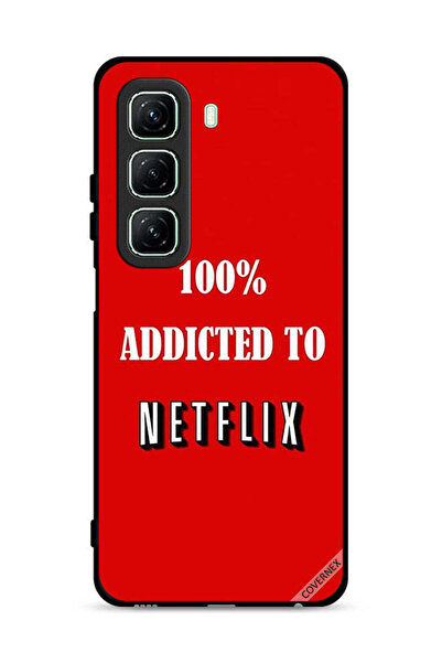 Covernex غطاء حماية لهاتف Infinix Hot 50 5G، مدمن على Netflix بنسبة 100%