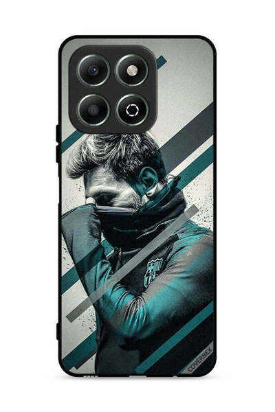 Covernex غطاء حماية لهاتف Honor X6b 4G بتصميم وجه ميسي المختبئ